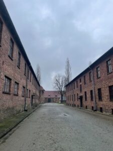 Bloki w obozie zagłady Auschwitz